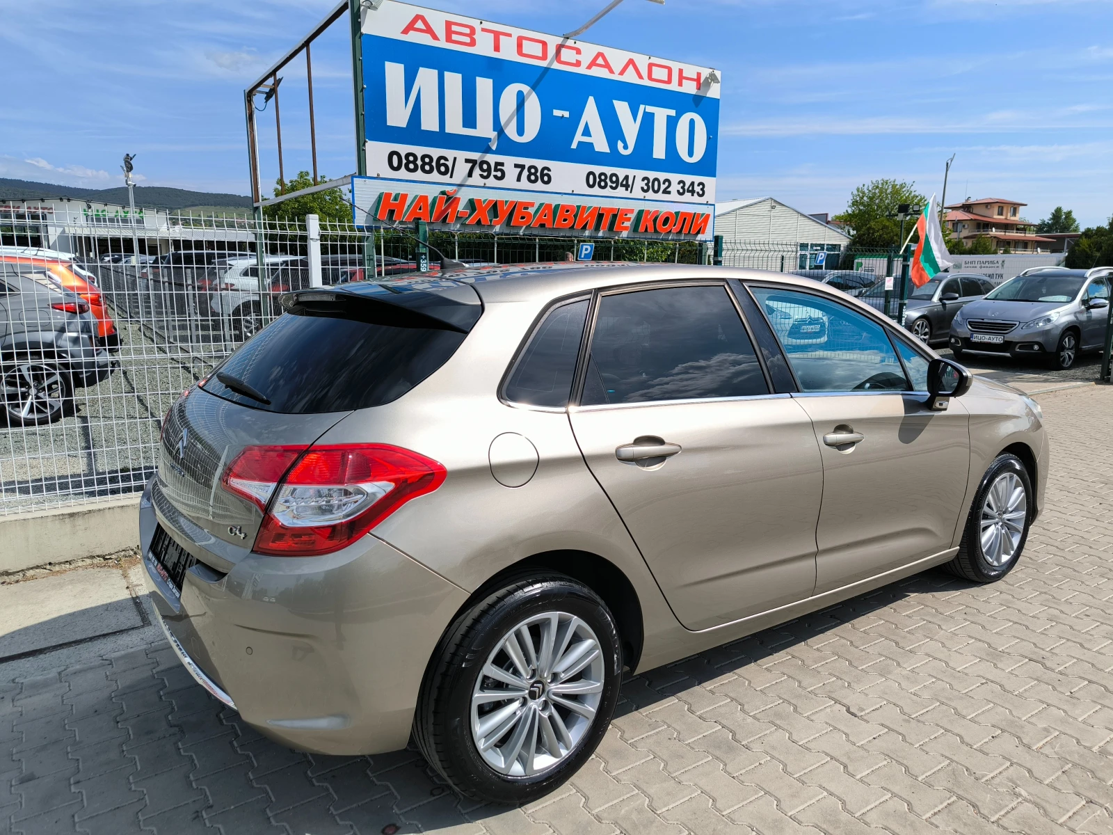 Citroen C4 1, 6HDI-92k.с.LED, FACELiFT, REKARO, EBPO 5B!, снимка 6 - Автомобили и джипове - 54602624
