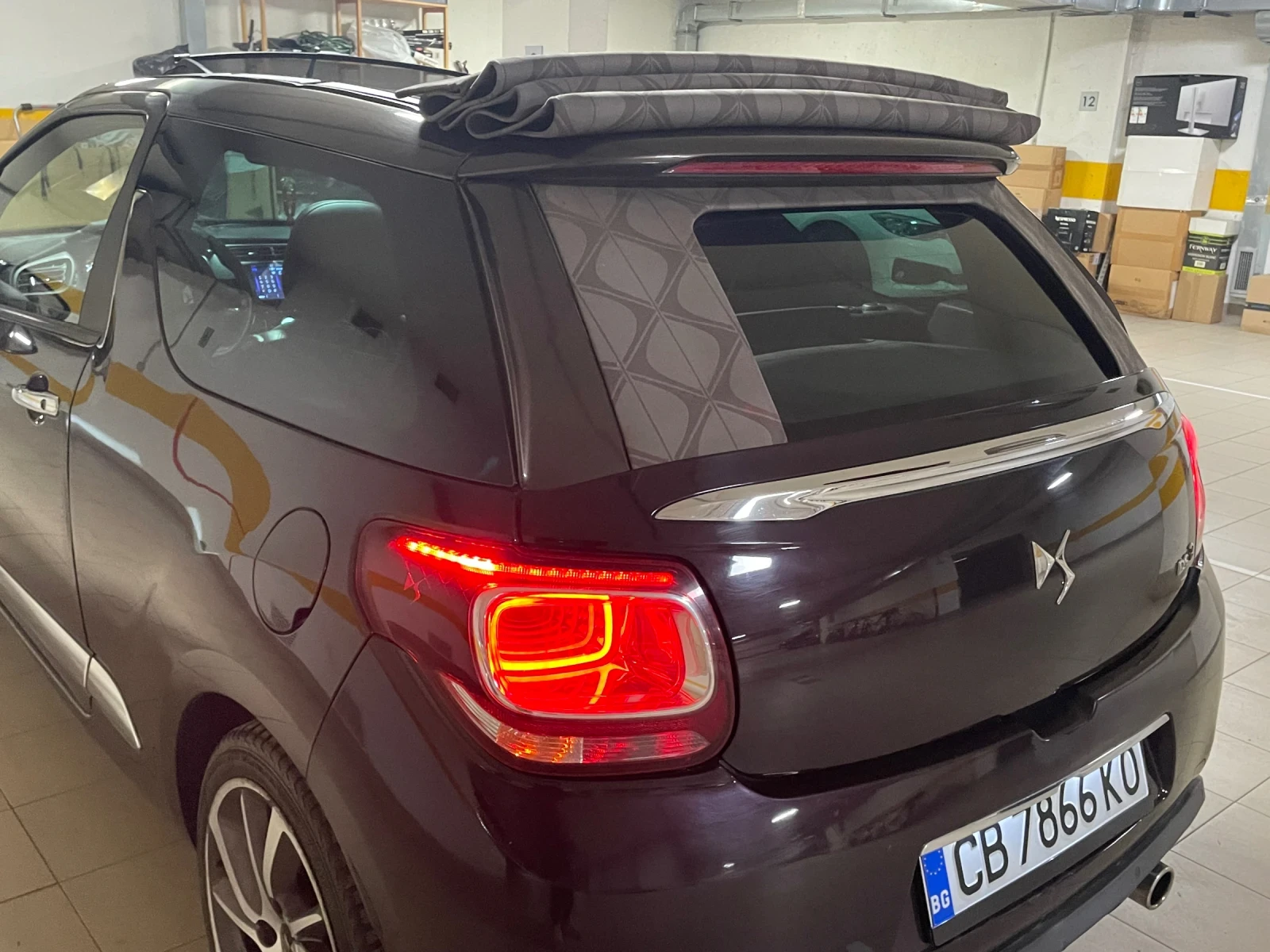 Citroen DS3 Cabriolet Automatic Camera Park Navi LED  | Mobile.bg � ����������� 9