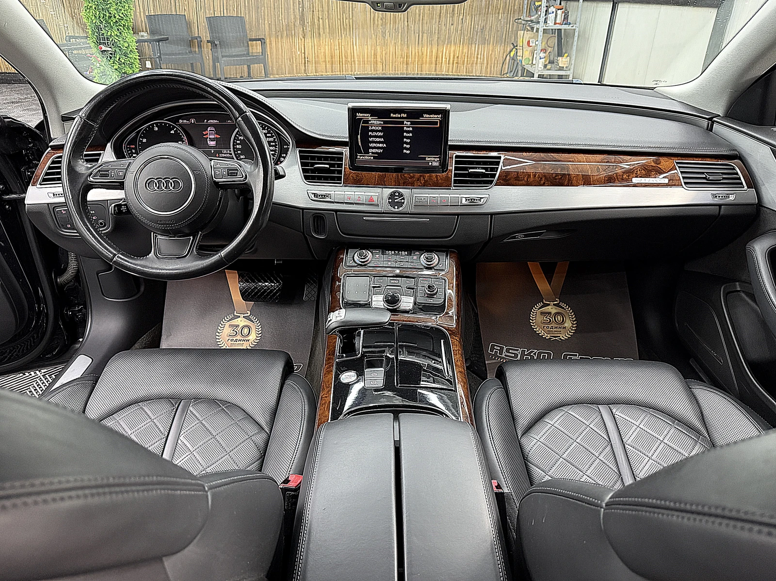 Audi A8 4.2TDI/BOSE/PODGREV/F1/СОБСТВЕН ЛИЗИНГ, снимка 10 - Автомобили и джипове - 55036083