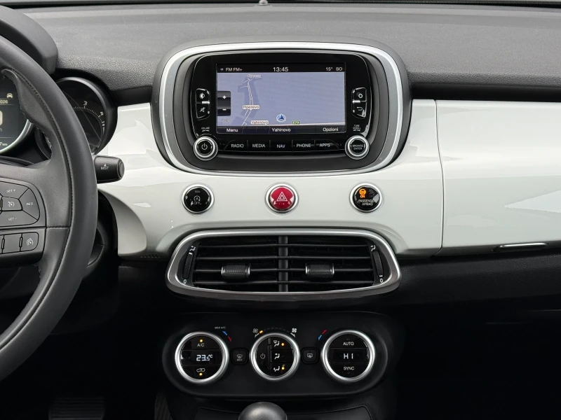 Fiat 500X 1.6M-Jet, Автоматик, Навигация, Кожа, Ксенон, ТОП!, снимка 10 - Автомобили и джипове - 52974663