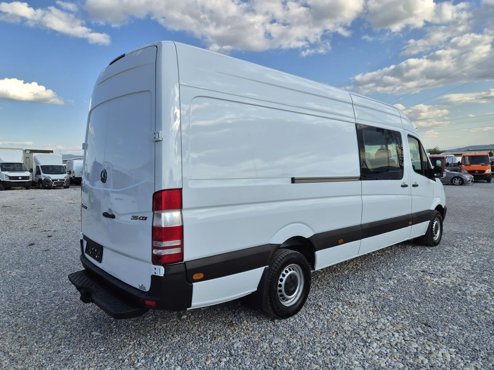 Mercedes-Benz Sprinter 316 CDI * Товяропътник * 6 местен * Клима, снимка 5 - Бусове и автобуси - 55696024
