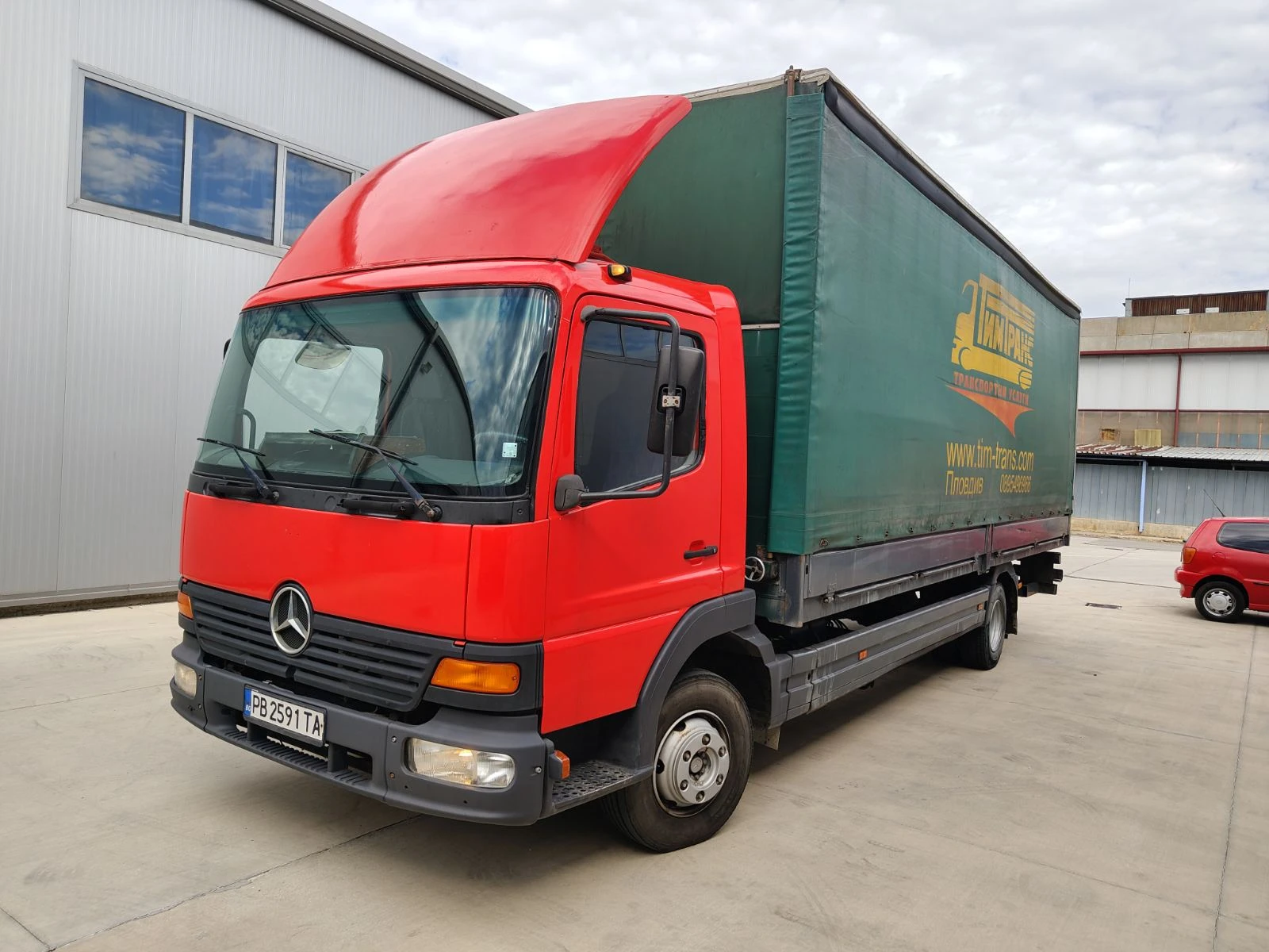 Mercedes-Benz Atego 1017 - 5т. полезен товар