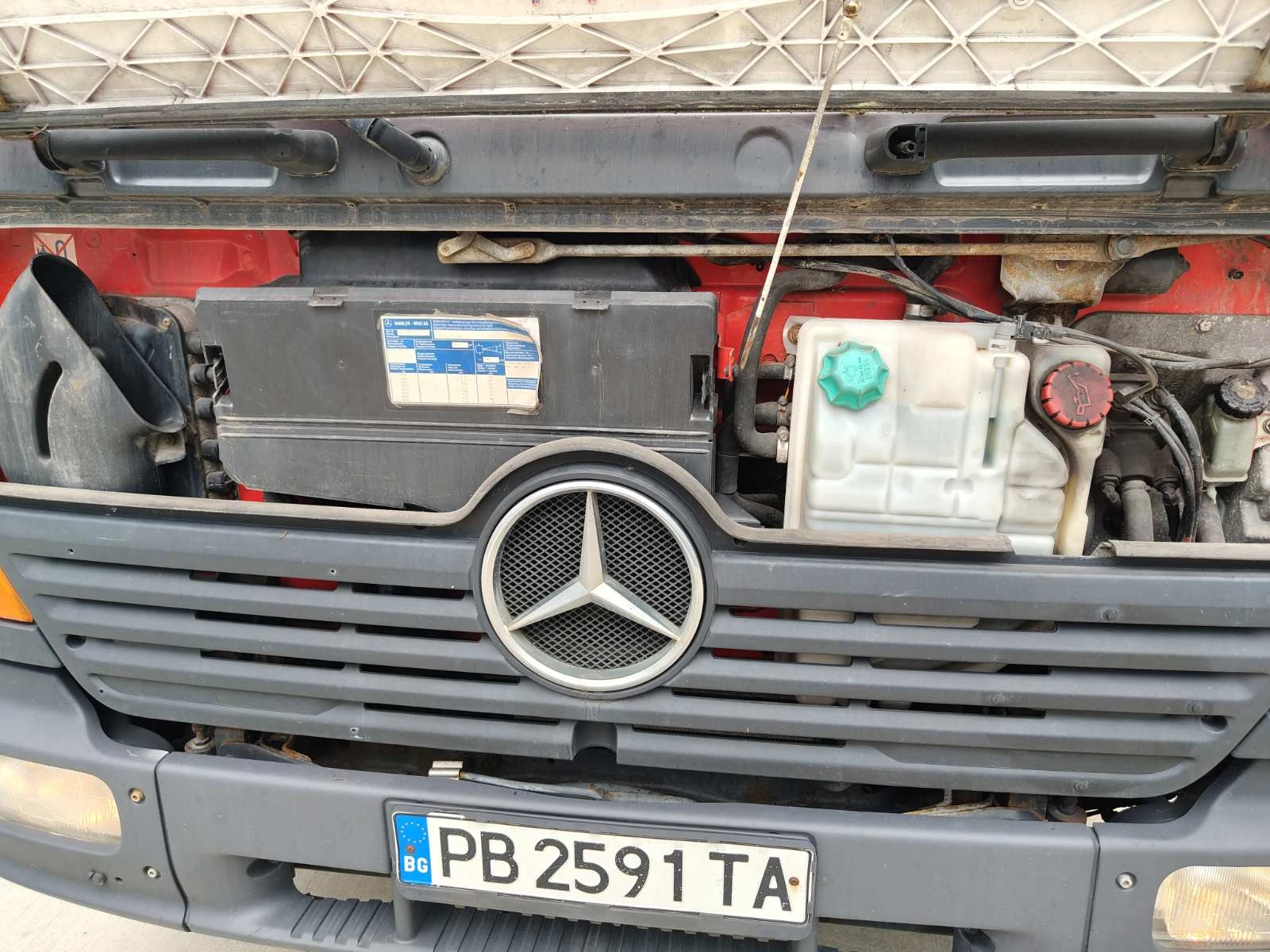 Mercedes-Benz Atego 1017 - 5т. полезен товар, снимка 9 - Камиони - 56178850