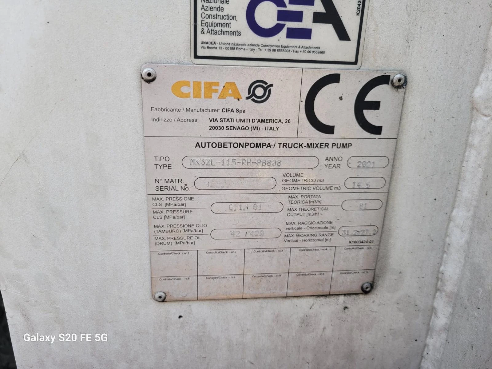 Бетон помпа Mercedes-Benz 4146 Arocs, снимка 11 - Индустриална техника - 54182832