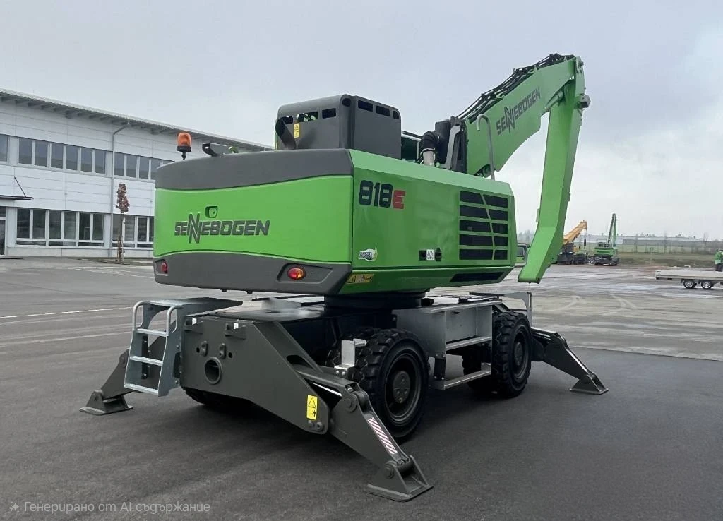Багер Sennebogen 818М, снимка 3 - Индустриална техника - 55471023