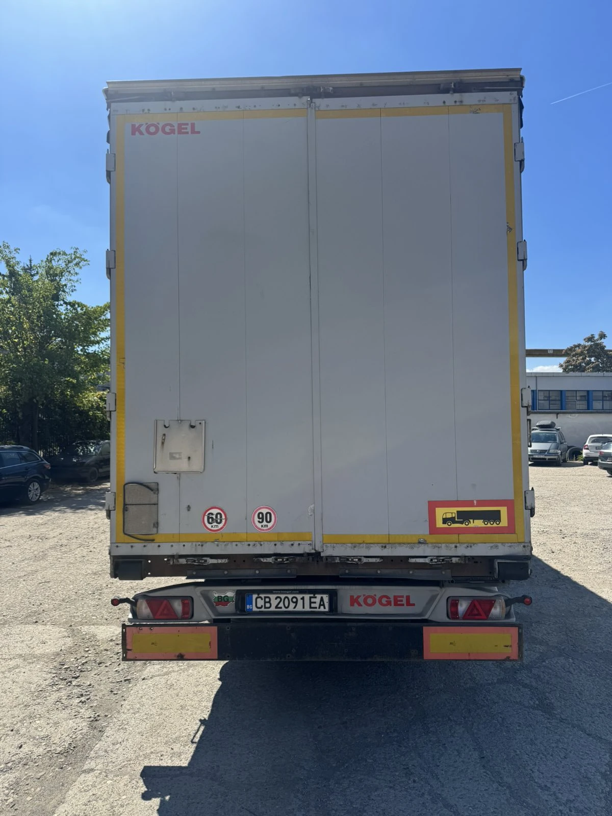 Полуремарке Koegel SN24, снимка 3 - Ремаркета - 56242782