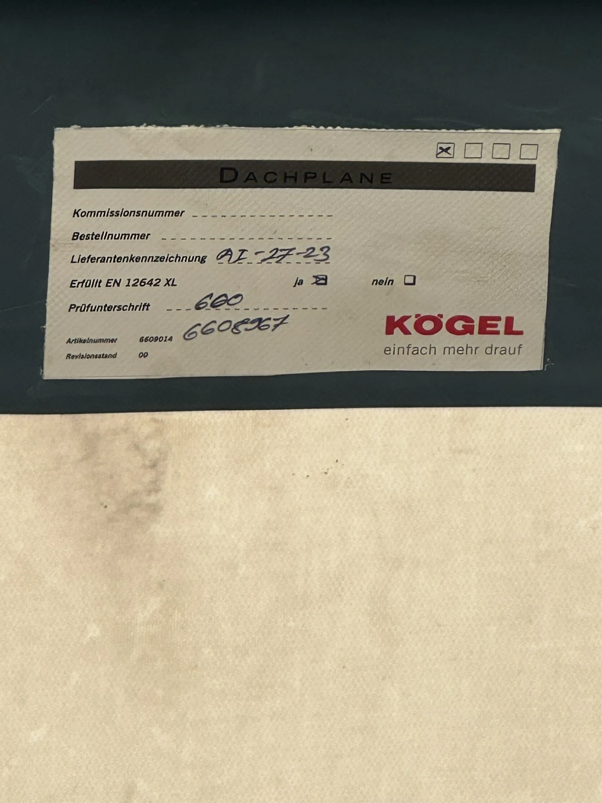 Полуремарке Koegel SN24, снимка 6 - Ремаркета - 56242782