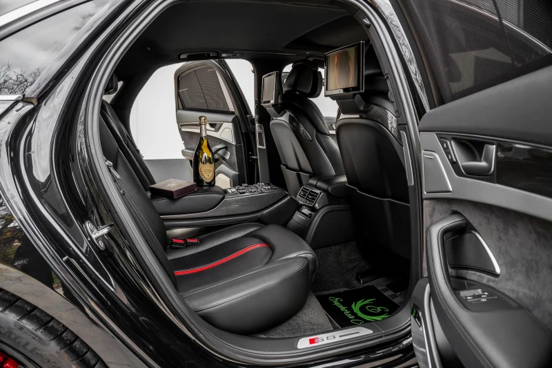 Audi S8 ABT* QUATTRO* CARBON* 3XTV* BANG&OLUFSEN* MASSAGE, снимка 11 - Автомобили и джипове - 52643965