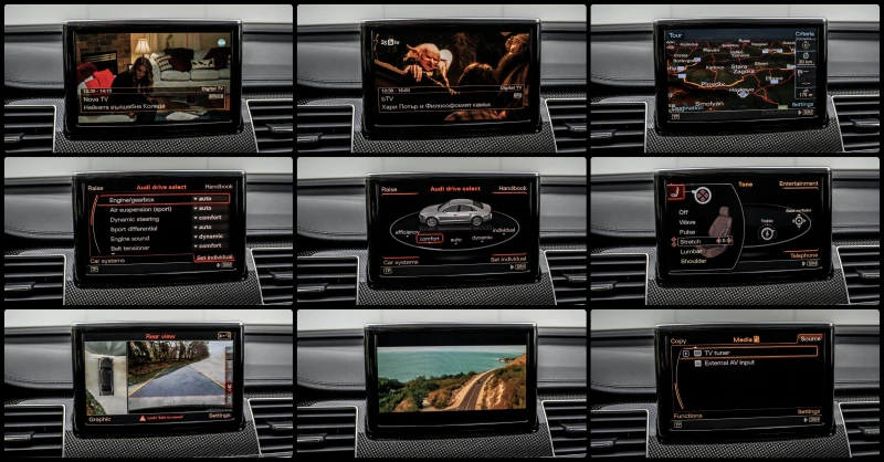 Audi S8 ABT* QUATTRO* CARBON* 3XTV* BANG&OLUFSEN* MASSAGE, снимка 16 - Автомобили и джипове - 52643965