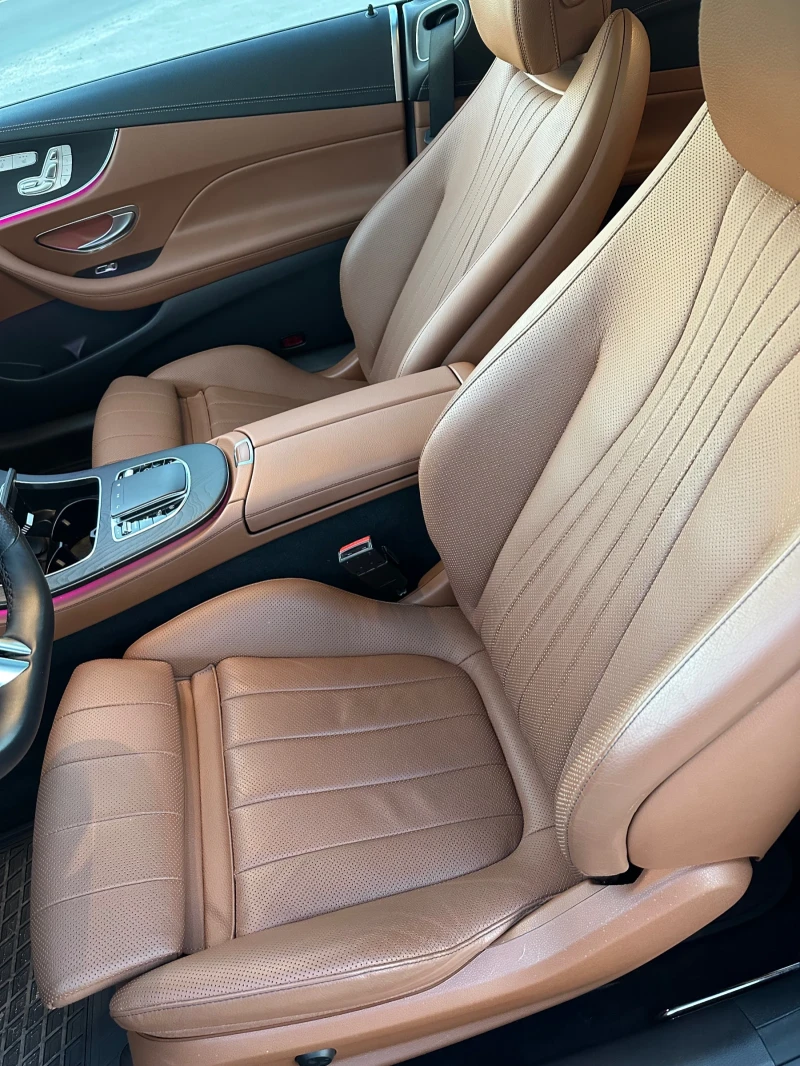 Mercedes-Benz E 400 d 4M AMG, BURMESTER, MEMORY, ОБДУХВАНЕ, 360, PANO, снимка 6 - Автомобили и джипове - 52792688