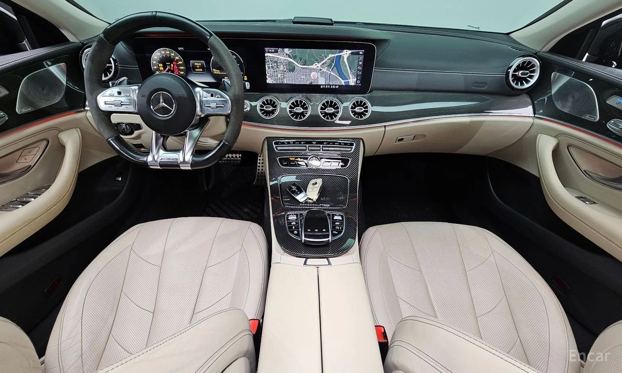 Mercedes-Benz CLS 53 AMG BURMESTER* ОБДУХ* ПОДГРЕВ* КАМЕРА, снимка 8 - Автомобили и джипове - 54453124