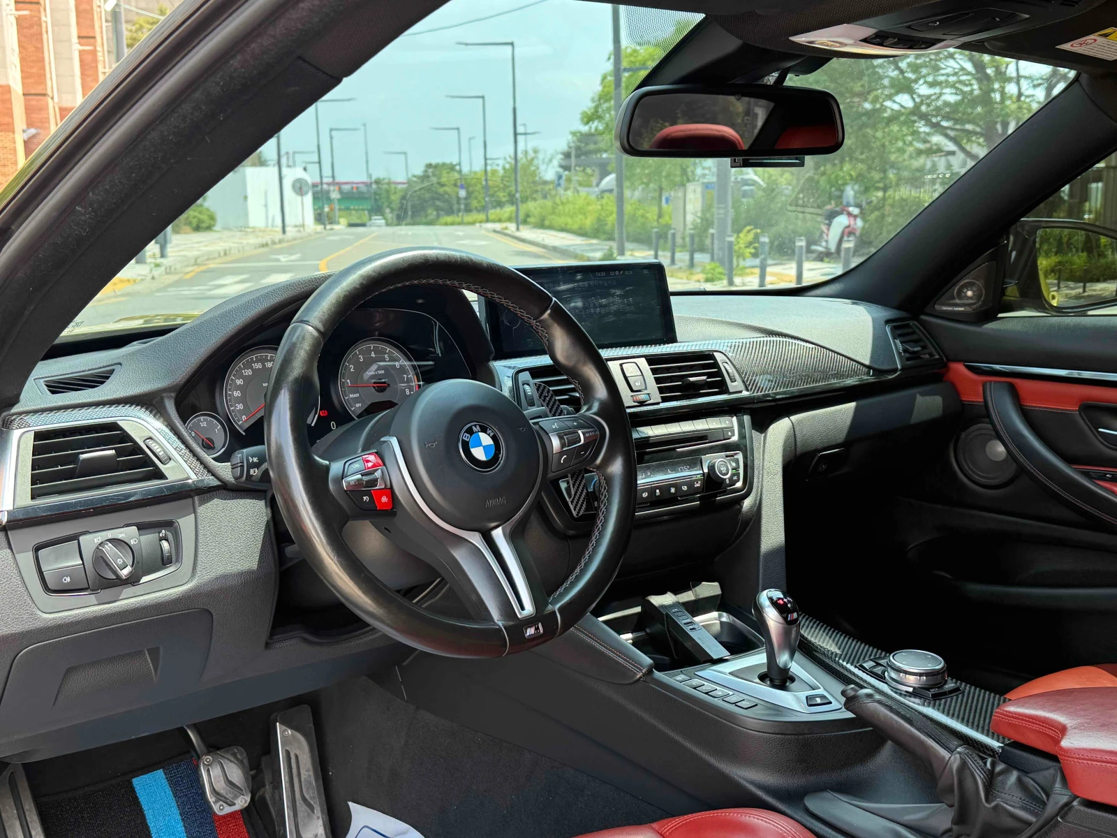 BMW M4 HUD* 360* ПОДГРЕВ ВОЛАН* , снимка 8 - Автомобили и джипове - 55395775