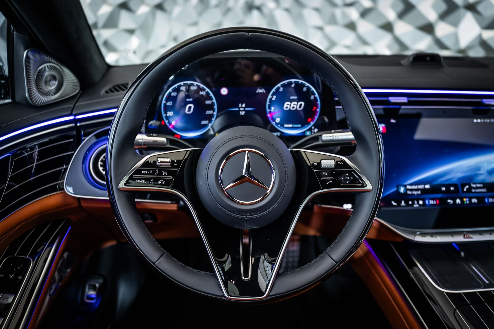 Mercedes-Benz S 580 L 4M AMG* Night* Pano* Burm, снимка 9 - Автомобили и джипове - 55708863