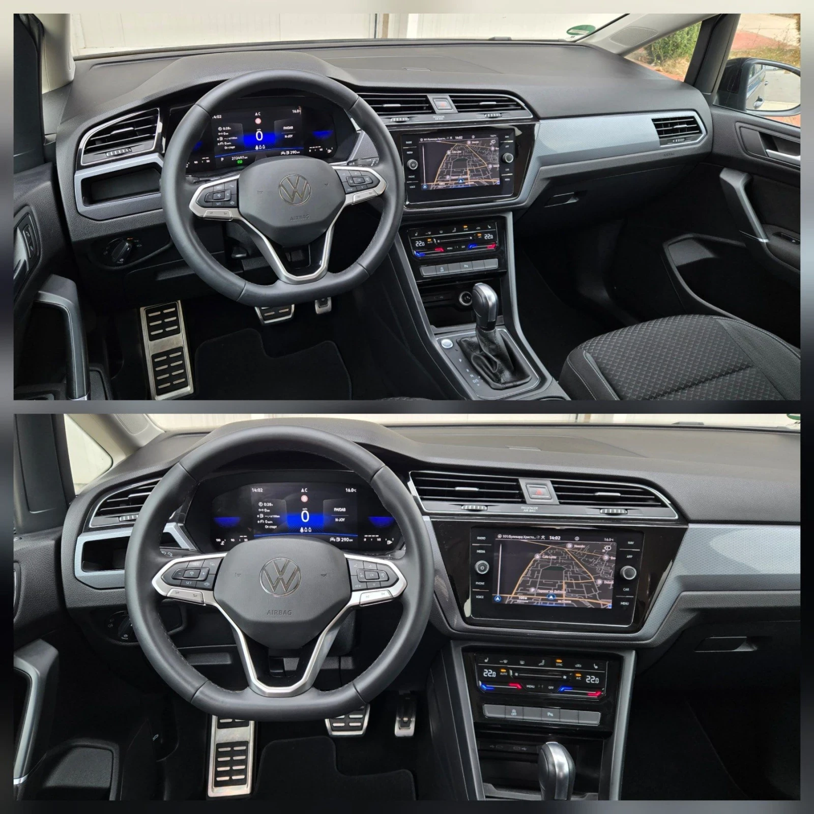 VW Touran 2.0TDI 150 ACTIVE , снимка 7 - Автомобили и джипове - 56277906