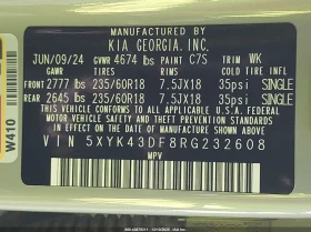 Kia Sportage 2.5l Sx, снимка 9