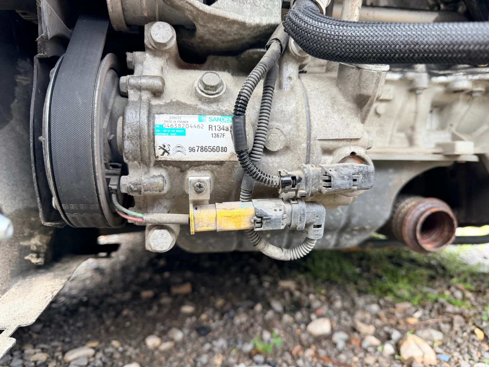 9678656080 Компресор  климатик Peugeot CITROEN SD6C12  9678656080 