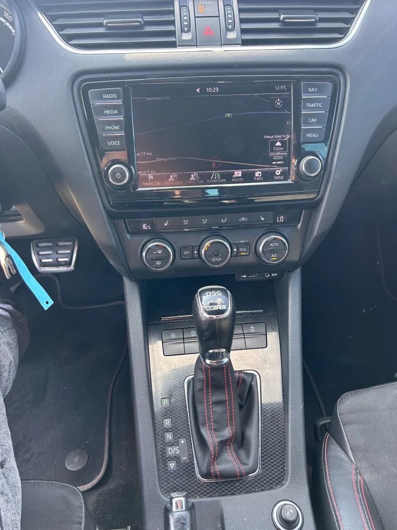 Skoda Octavia VRS AVTOMAT/NAVI/KOJA EURO 5, снимка 13 - Автомобили и джипове - 52066964