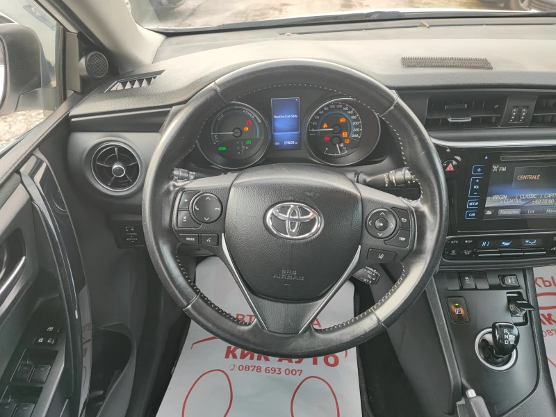 Toyota Auris 1.8 HYBRID-99ks, снимка 10 - Автомобили и джипове - 52825069