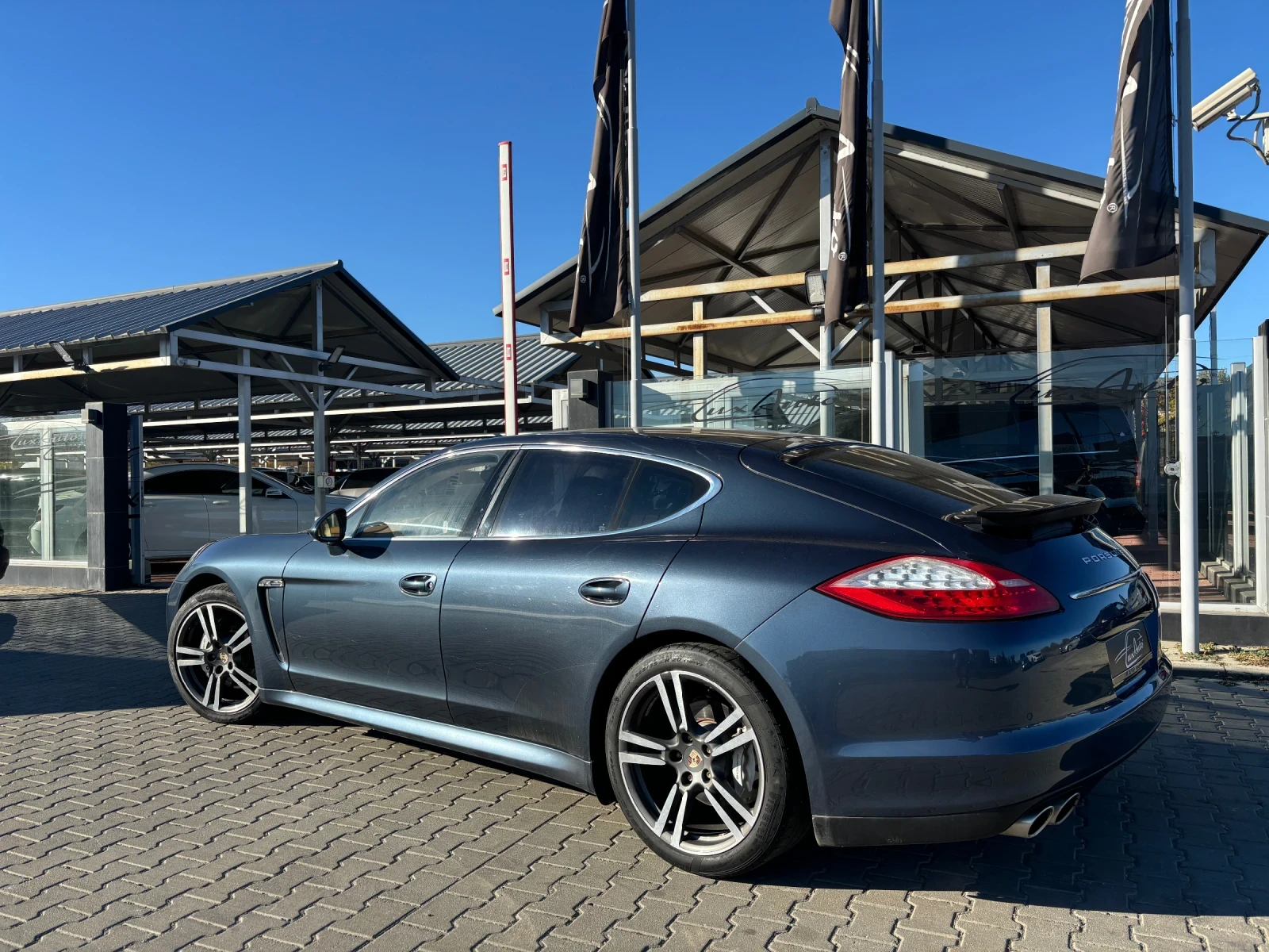 Porsche Panamera S#BURMESTER#3xTV#ОБДУХВАНЕ#ALCANTARA - изображение 5