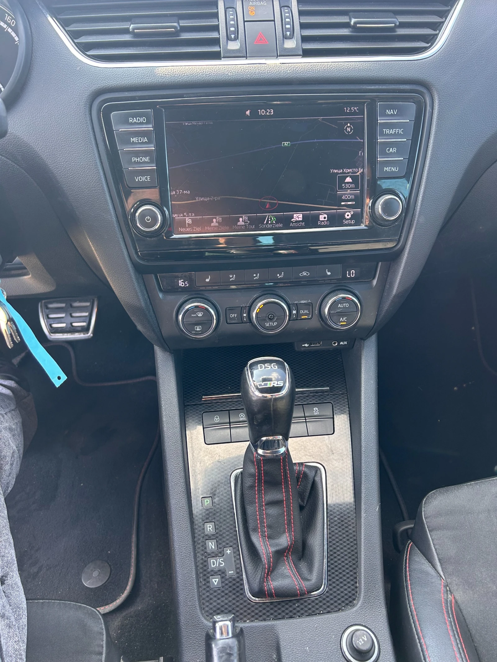 Skoda Octavia VRS AVTOMAT/NAVI/KOJA EURO 5 | Mobile.bg   13