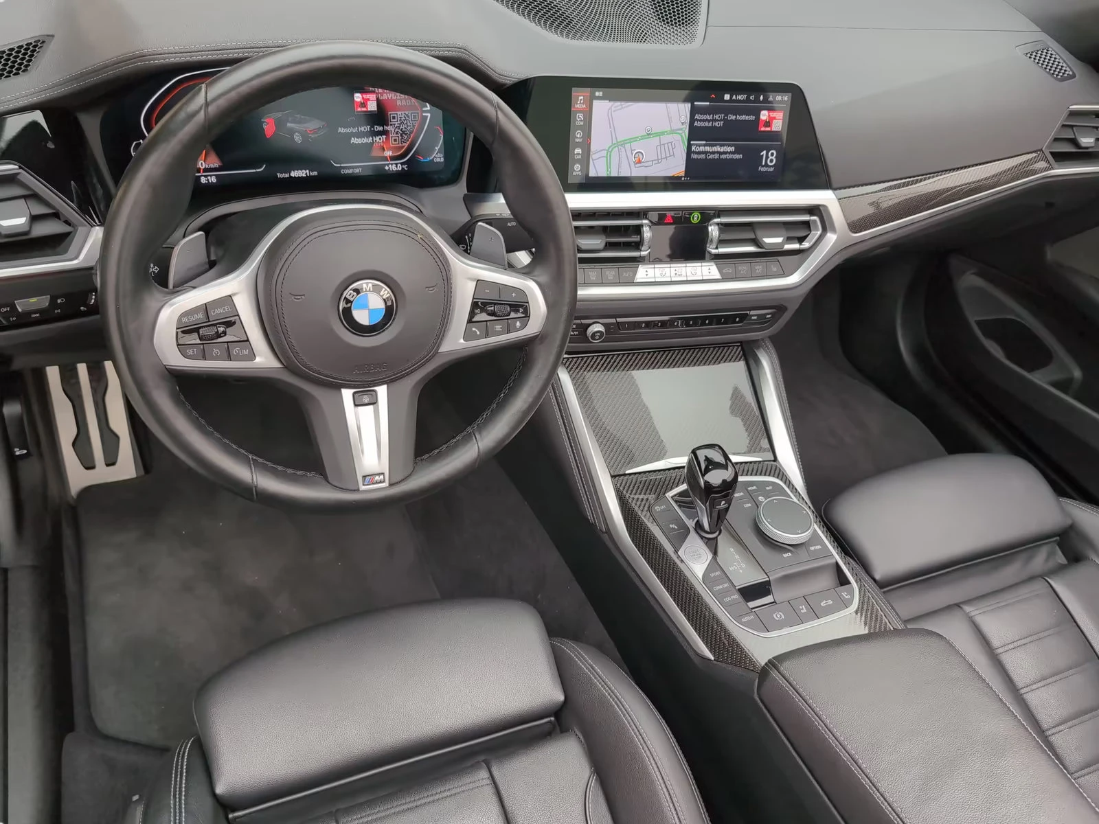 BMW 430 CABRIO/286HP/M-SPORT/360/H&K/LED/ACC/138z | Mobile.bg � ����������� 9