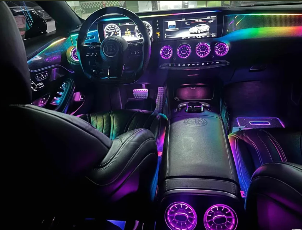 Mercedes-Benz S 63 AMG BRABUS PACKAGE , снимка 10 - Автомобили и джипове - 54609138