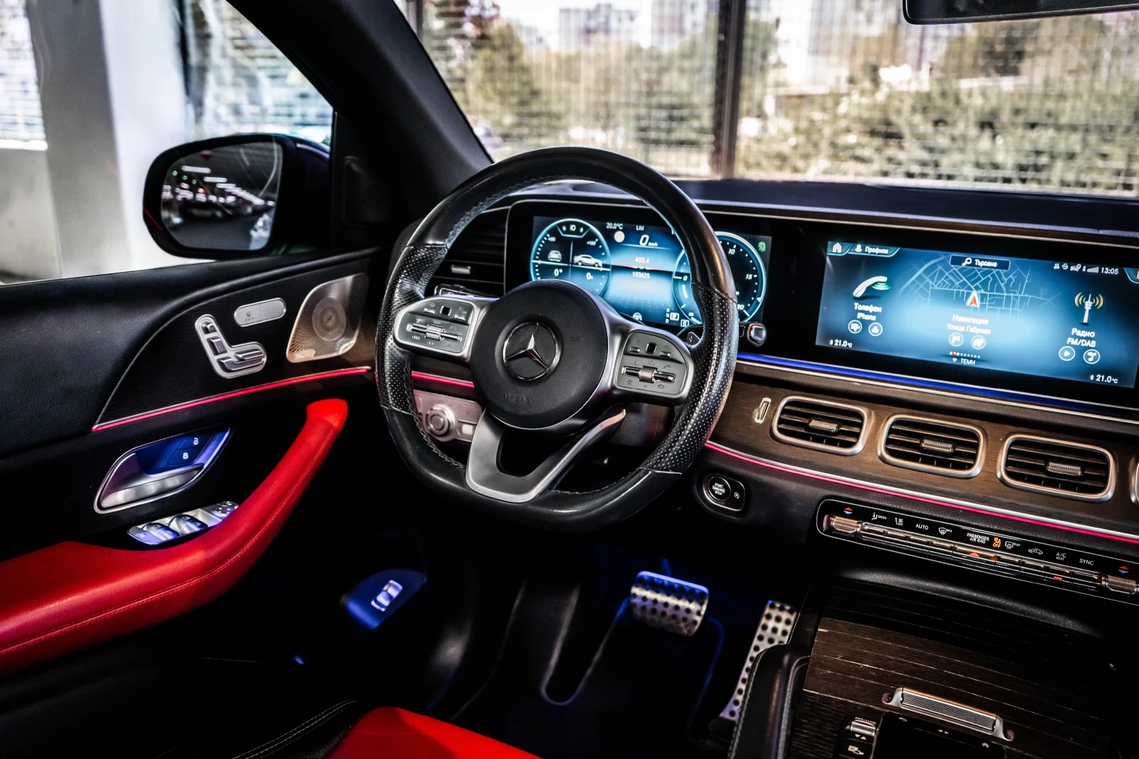 Mercedes-Benz GLE 400 d 4M* AMG* Pano* Burmester* 360* Night, снимка 12 - Автомобили и джипове - 54331036