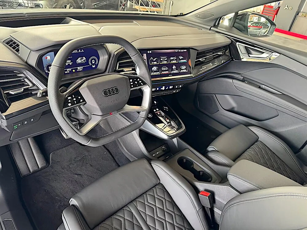 Audi Q4 50/299HP/SPORTBACK/S-LINE/QUATTRO/CAM/887z, снимка 9 - Автомобили и джипове - 56098733