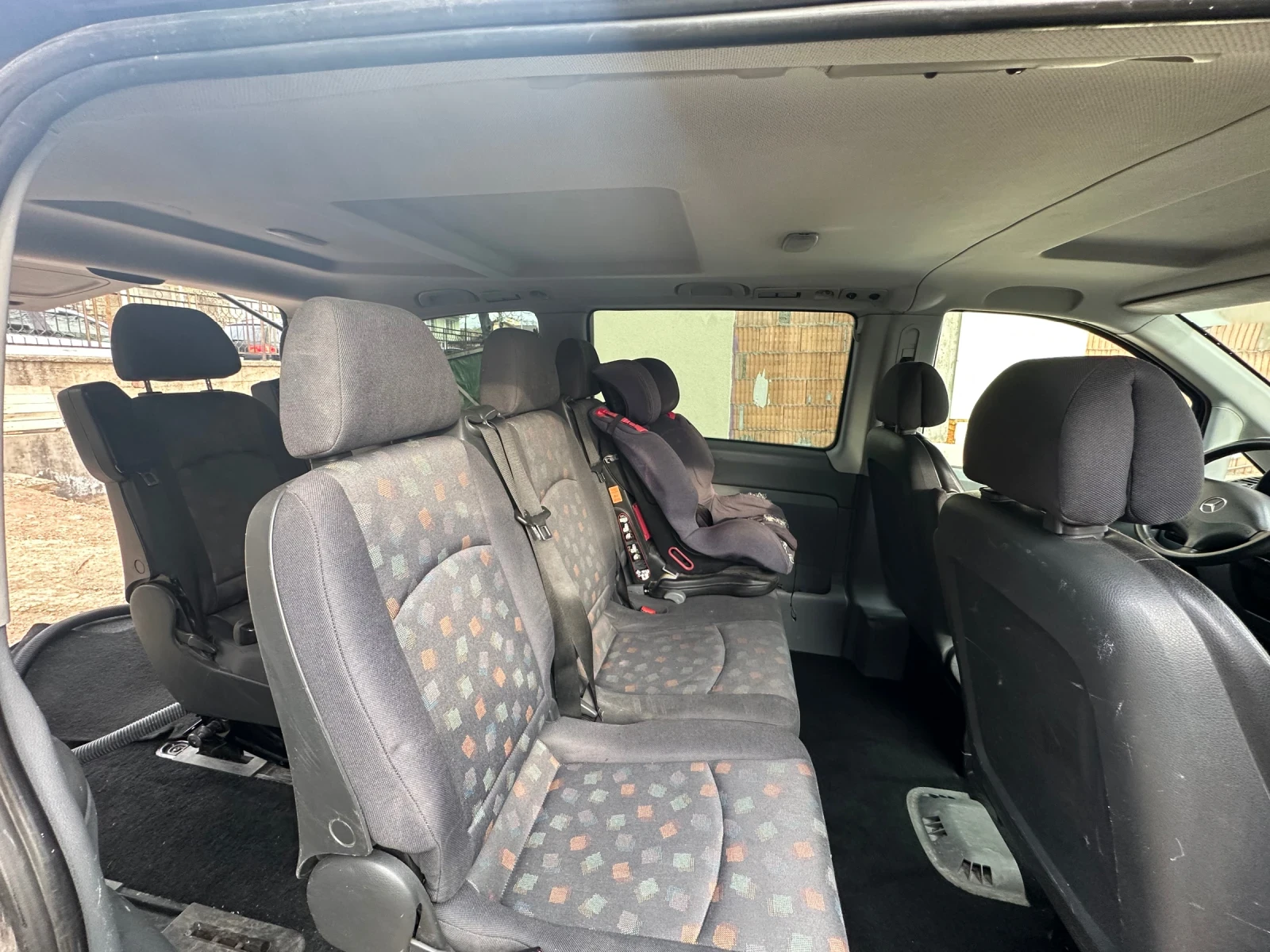 Mercedes-Benz Vito 115, 8 места, автомат, кламатроник, снимка 9 - Бусове и автобуси - 54159512