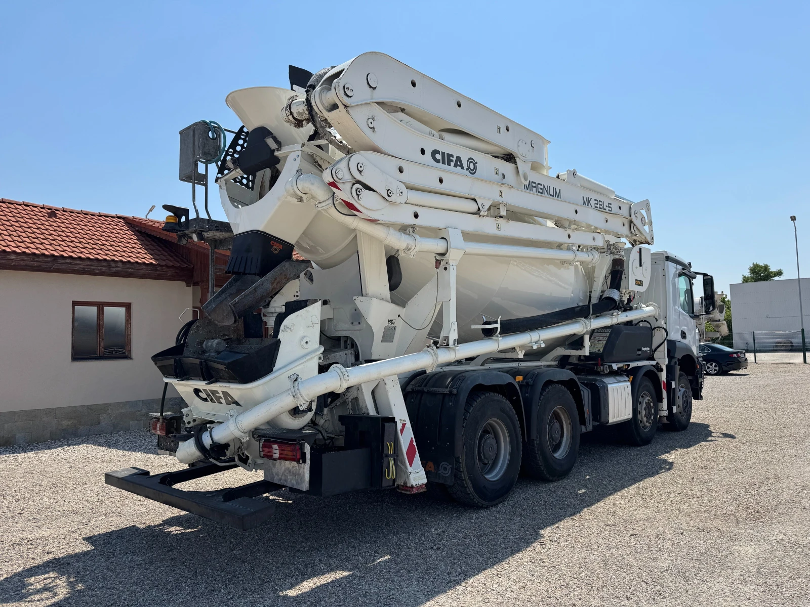Бетон помпа Mercedes-Benz 4143 CIFA MK28L-5 - изображение 7