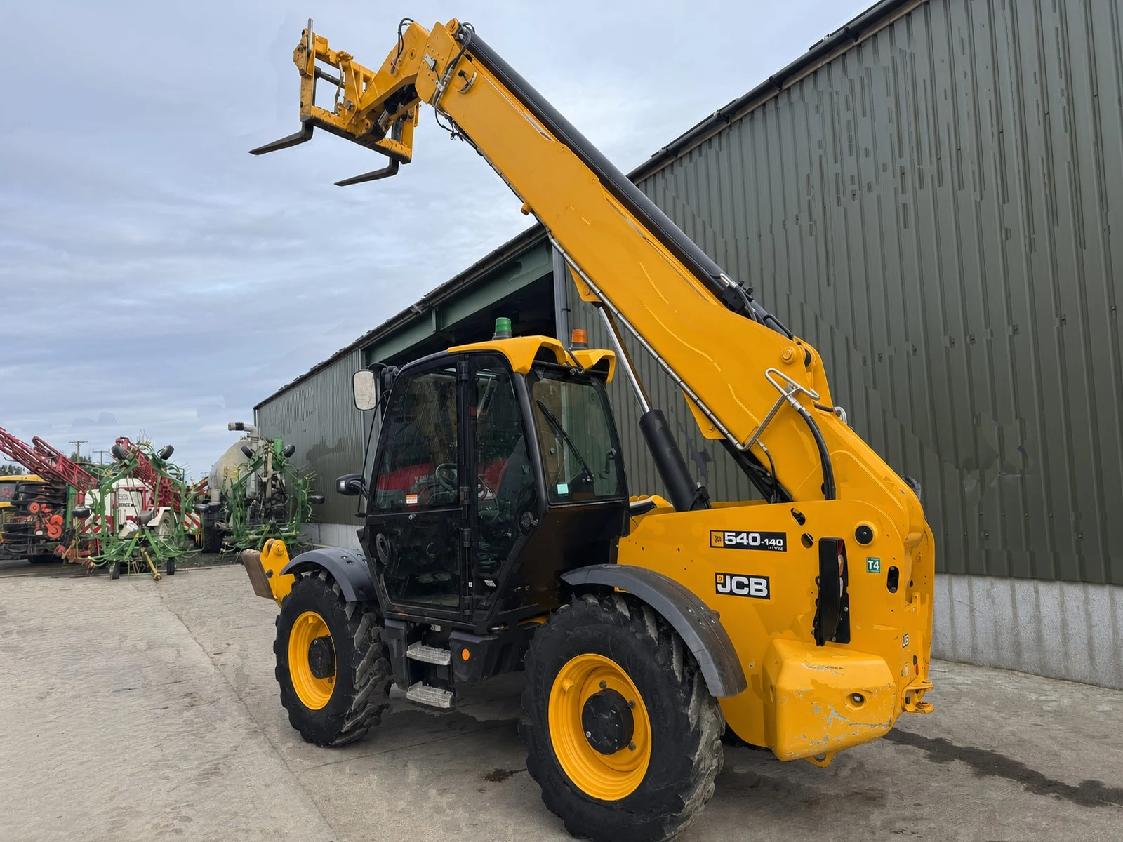 Телескопични товарачи JCB 540-140 Hi-Viz, снимка 4 - Индустриална техника - 54787961