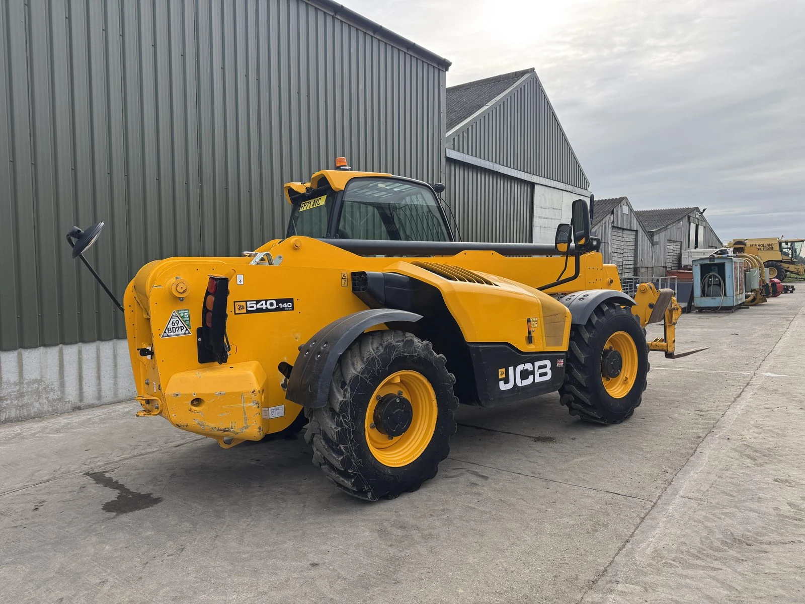 Телескопични товарачи JCB 540-140 Hi-Viz, снимка 2 - Индустриална техника - 54787961