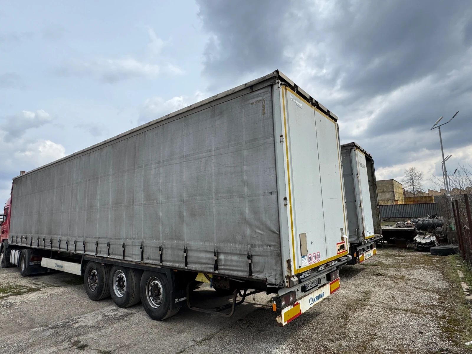 Полуремарке Krone 3 броя , снимка 4 - Ремаркета - 53928669