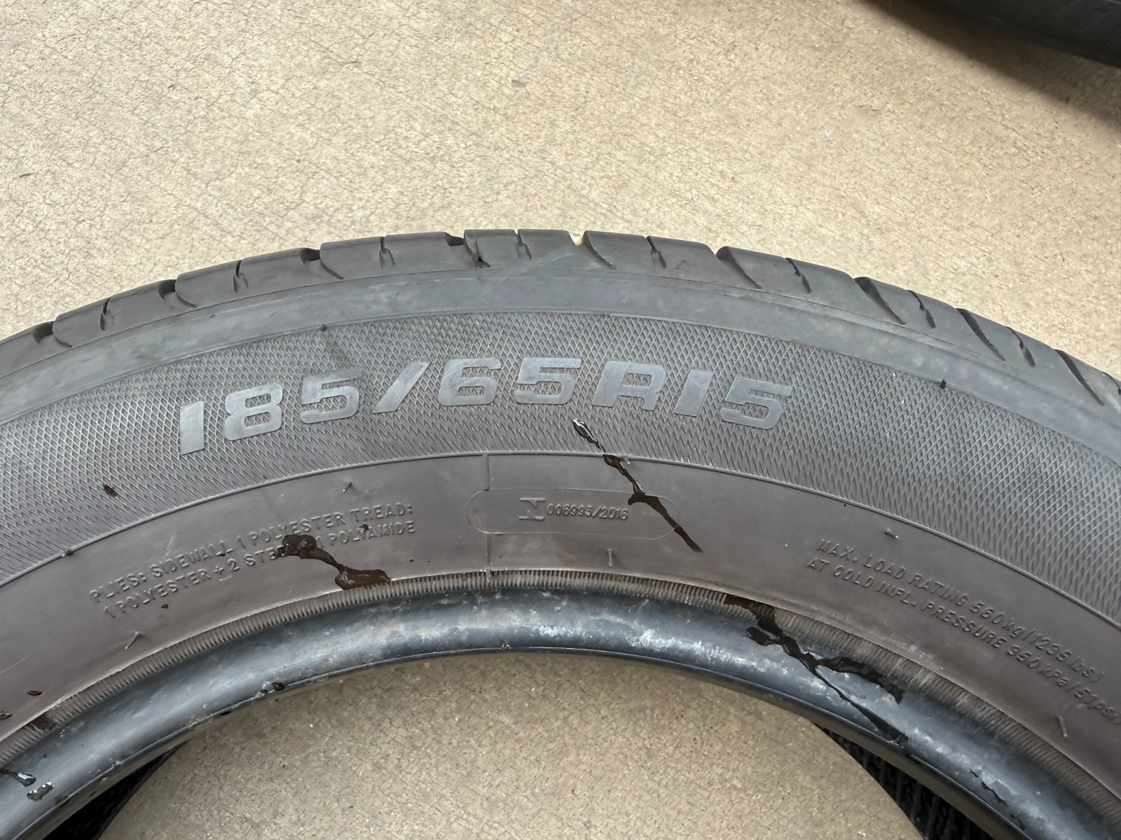 Гуми Летни 185/65R15, снимка 6 - Гуми и джанти - 53987556