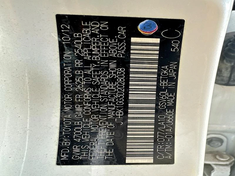 Lexus ES 3.5L 6 Front-wheel Drive - изображение 3