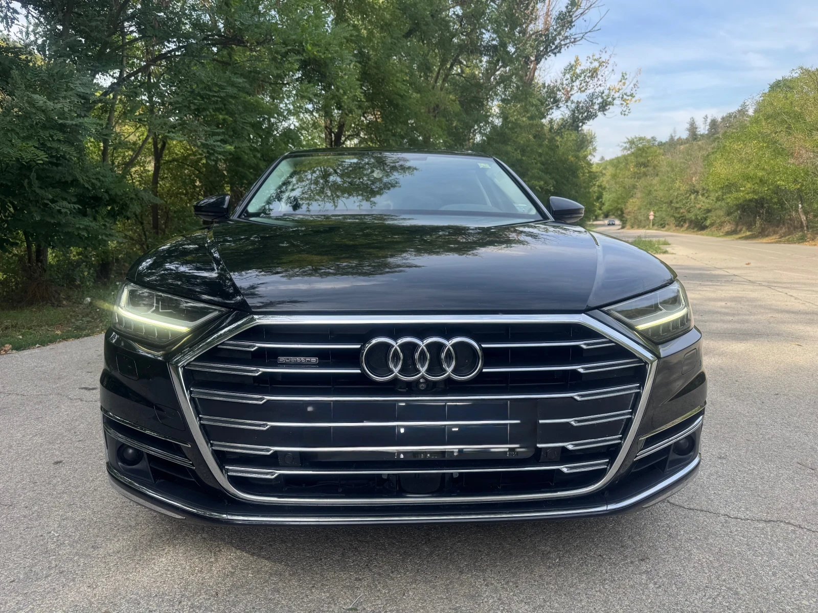 Audi A8 AUDI A8   360  КАМЕРА   ПЕЧКА   МАСАЖ   ОБДУХВАНЕ , снимка 1