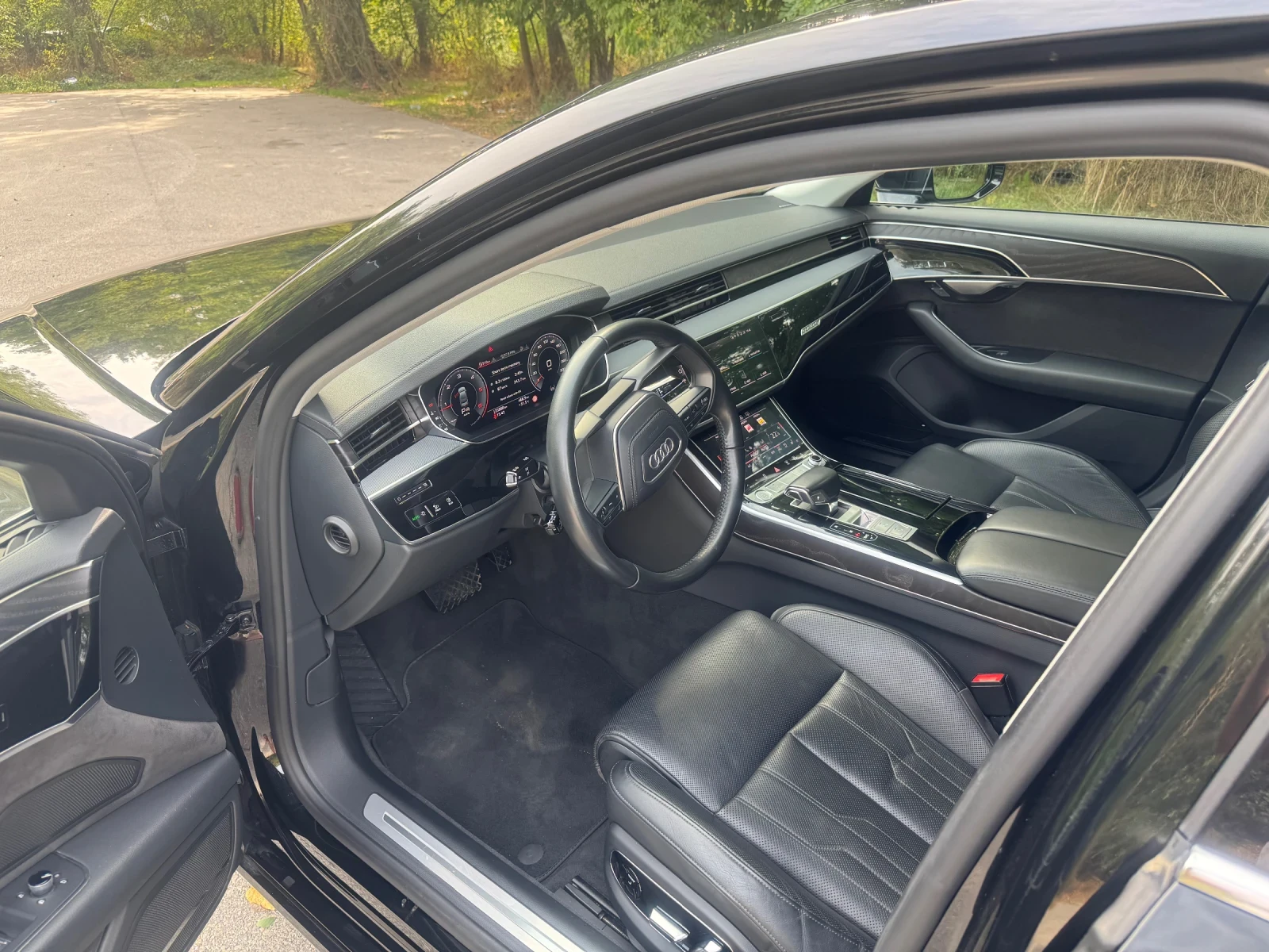 Audi A8 AUDI A8   360  КАМЕРА   ПЕЧКА   МАСАЖ   ОБДУХВАНЕ  - изображение 10