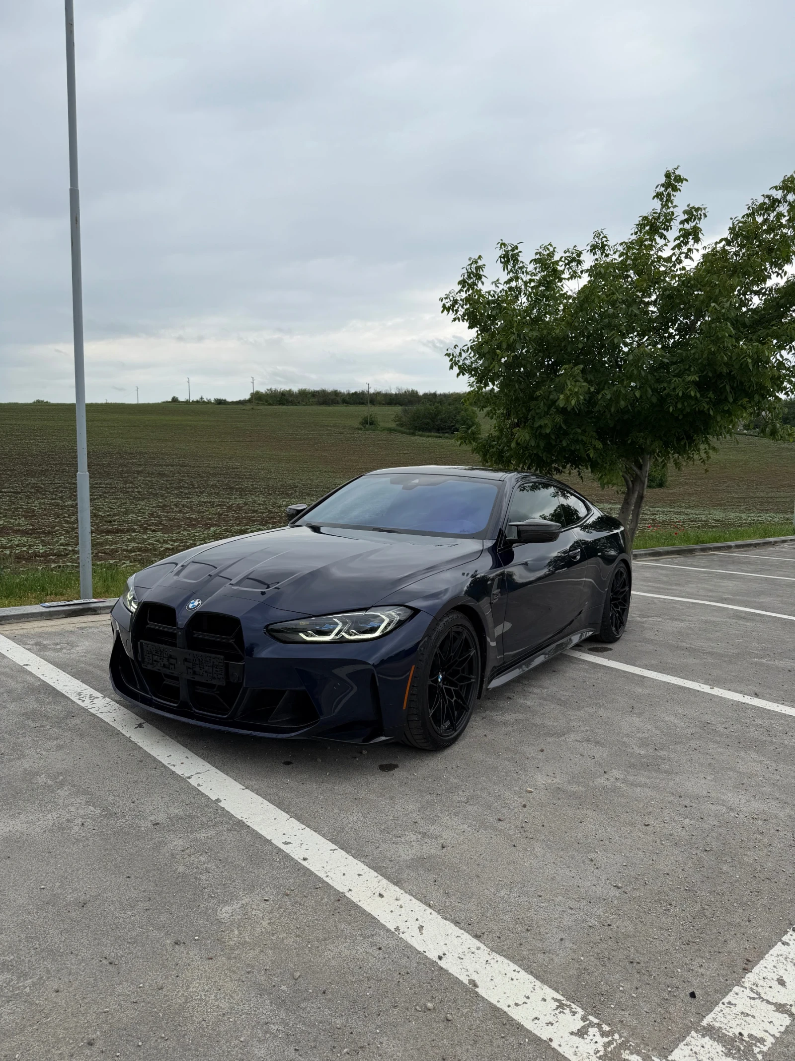 BMW M4 Competition xdrive!! Tanzanite blue!, снимка 2 - Автомобили и джипове - 54651208