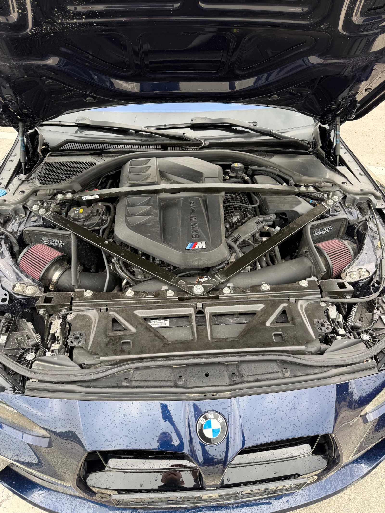 BMW M4 Competition xdrive!! Tanzanite blue!, снимка 10 - Автомобили и джипове - 54651208