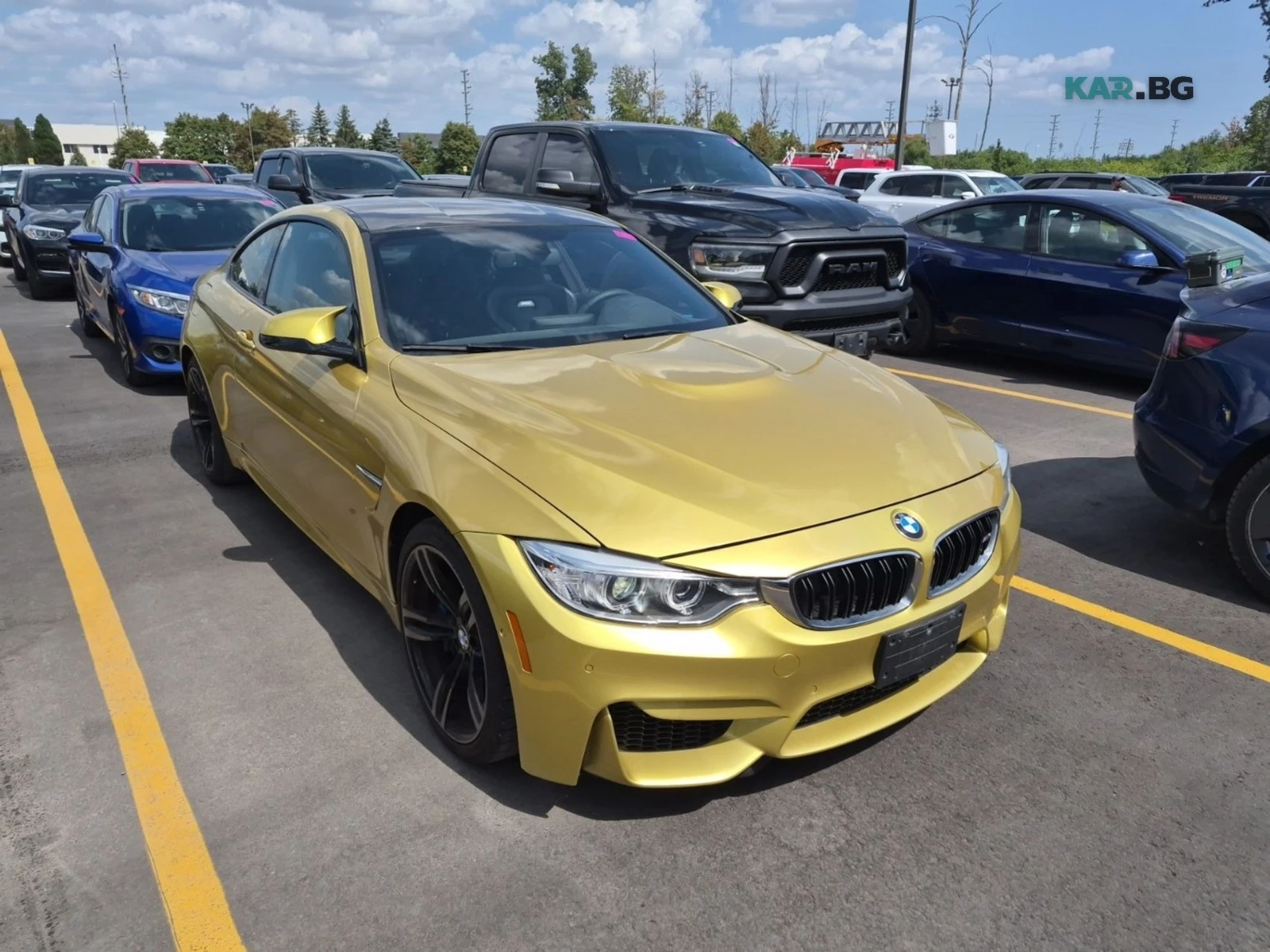 BMW M4 DCT* CARBON* КОЖА* ПОДГРЕВ* КАМЕРА* , снимка 2 - Автомобили и джипове - 55789616