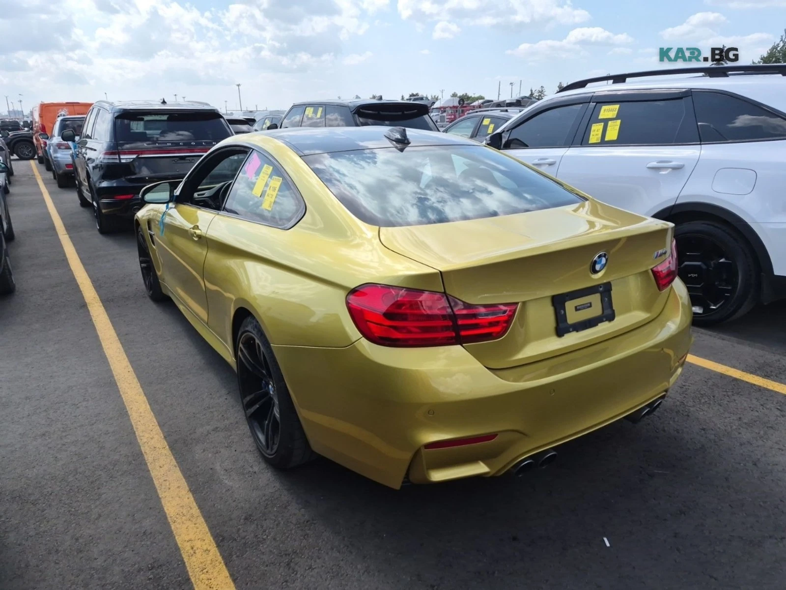 BMW M4 DCT* CARBON* КОЖА* ПОДГРЕВ* КАМЕРА* , снимка 4 - Автомобили и джипове - 55789616