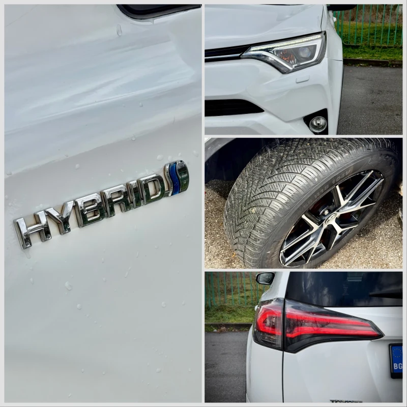 Toyota Rav4 2.5i Hybrid* Luxury* Подгрев* Кожа* LED* Камера, снимка 14 - Автомобили и джипове - 53398082