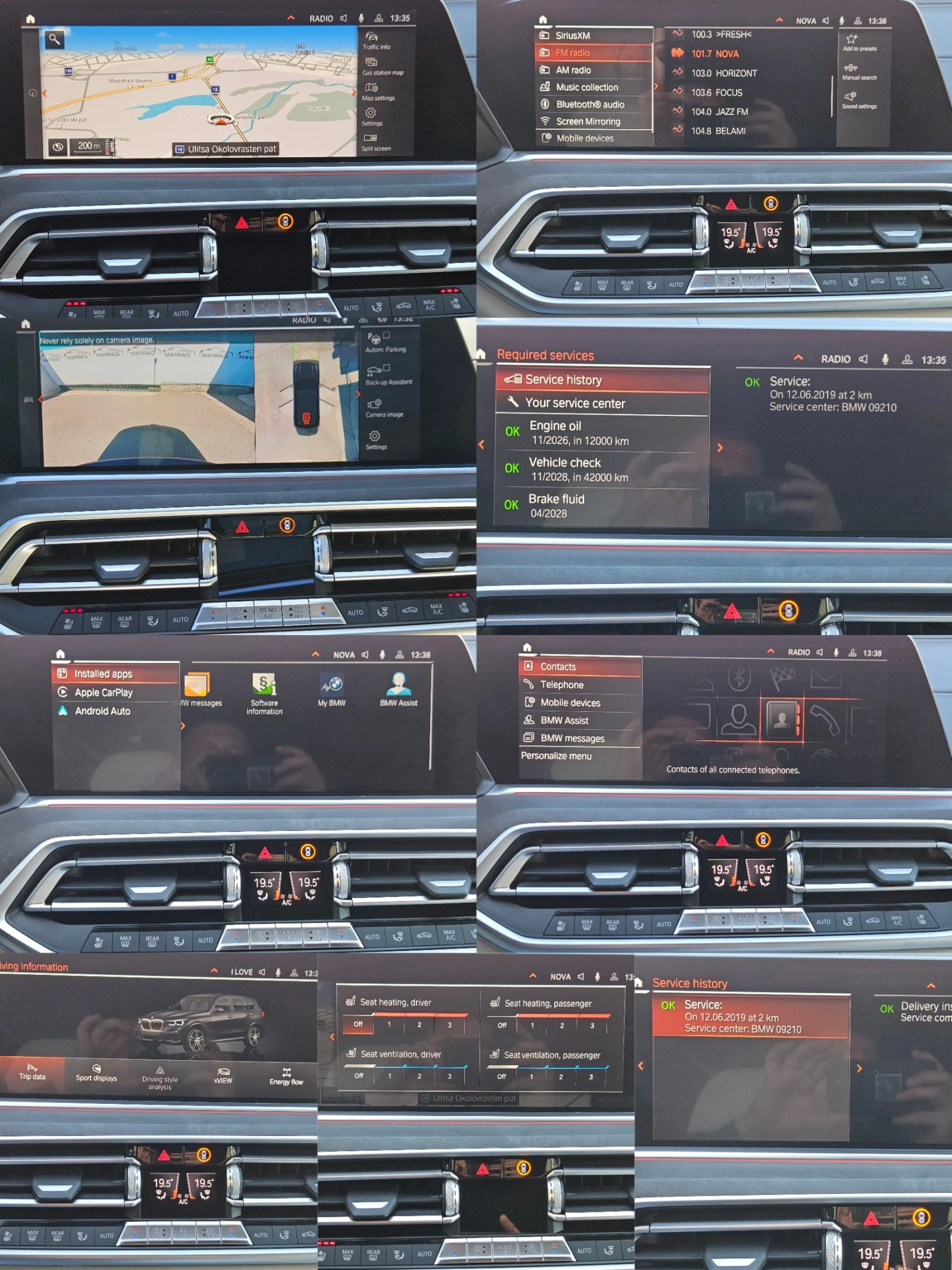 BMW X5 4.0I/M-Sport/HeadUp/CARPLAY/LASER/PANO/Soft-Close, снимка 13 - Автомобили и джипове - 54136419