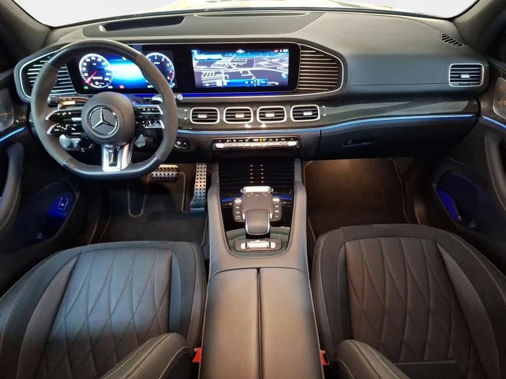 Mercedes-Benz GLS 63 AMG 4-MATIC CARBON BURMESTER PANORAMA , снимка 6 - Автомобили и джипове - 54401957