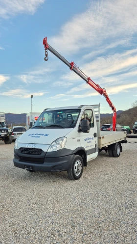 Iveco Daily 35c17 * 7.30 метра Кран* ШВЕЙЦАРИЯ* 3.5тона , снимка 1