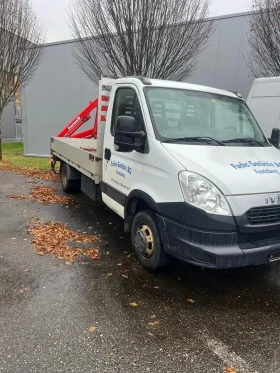 Iveco Daily 35c17 * 7.30 метра Кран* ШВЕЙЦАРИЯ* 3.5тона , снимка 1