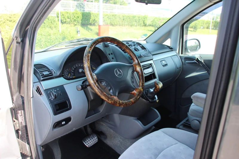 Mercedes-Benz Vito 2.2 CDI AUTOMATIC ГЕРМАНИЯ 6+ 1 МЕСТА  , снимка 9 - Бусове и автобуси - 47450406