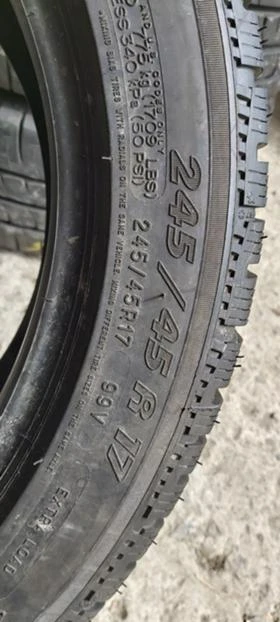 Гуми Зимни 245/45R17, снимка 7