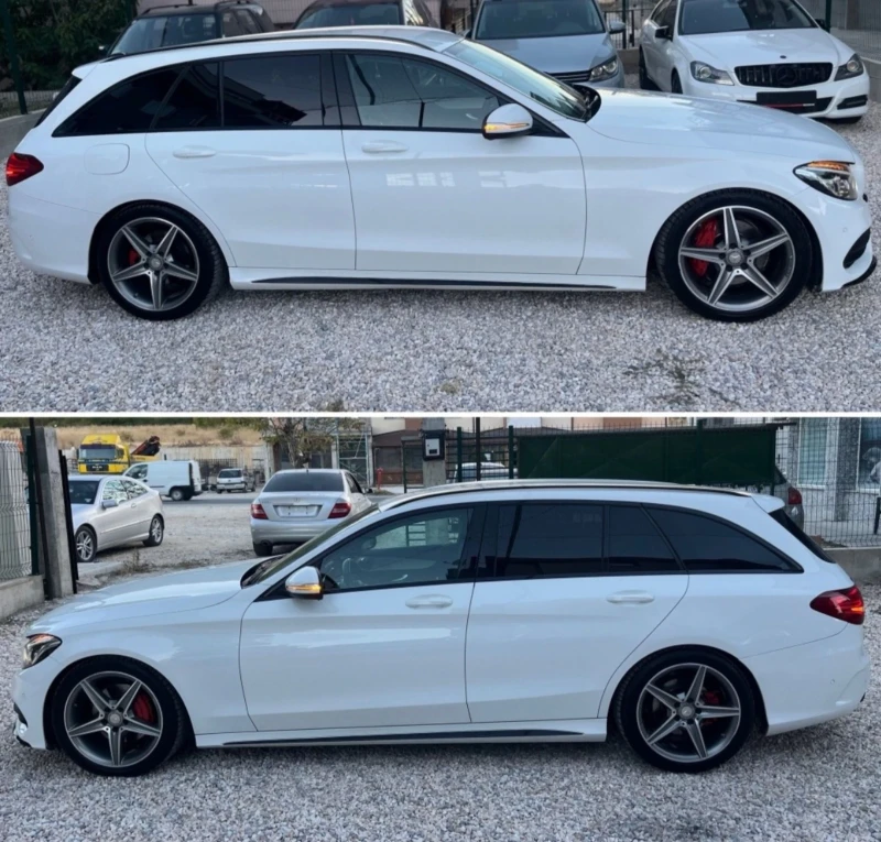 Mercedes-Benz C 220 AMG-Line Shadow Line Burmester С-История, снимка 7 - Автомобили и джипове - 47696059