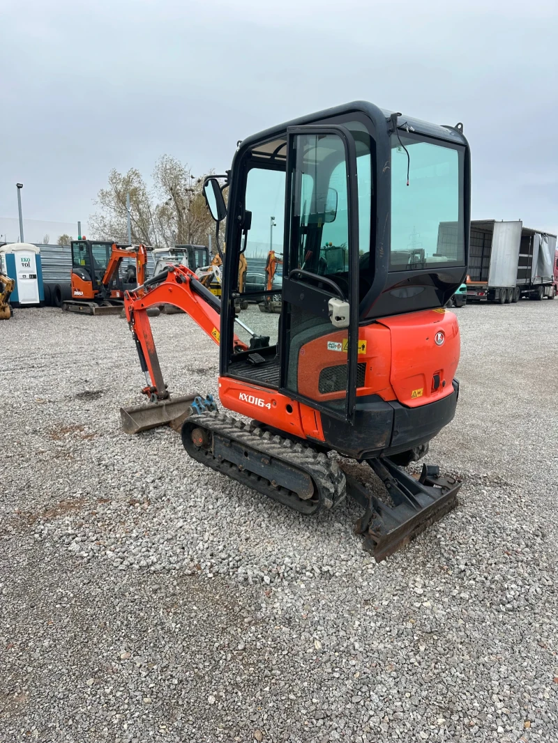 Багер Kubota KX016-4, снимка 3 - Индустриална техника - 47987058